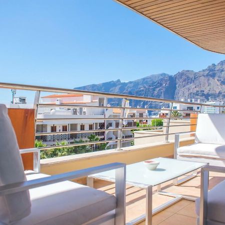 Large Terrace With Views On The Cliffs At Balcon De Los Gigantes Puerto de Santiago  Exteriér fotografie