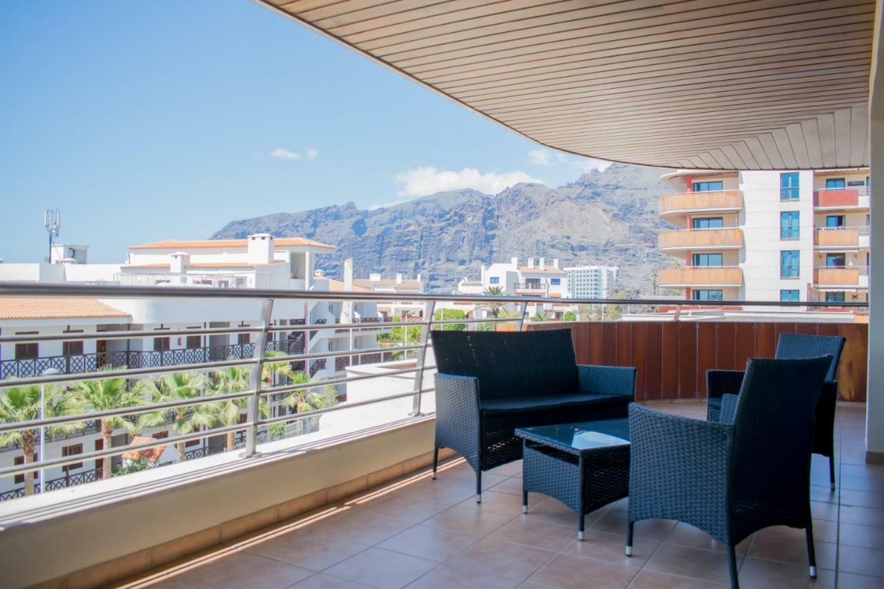 Large Terrace With Views On The Cliffs At Balcon De Los Gigantes Puerto de Santiago  Exteriér fotografie